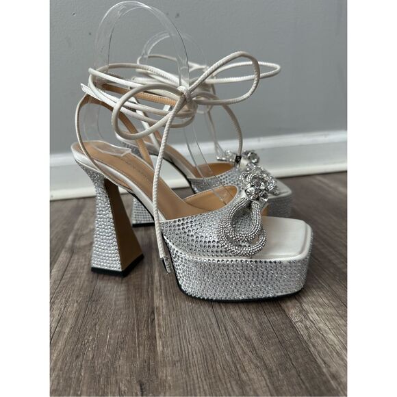 MACH & MACH Flare Heel Platform Sandals EU36/US6 $1175 - Picture 7 of 11